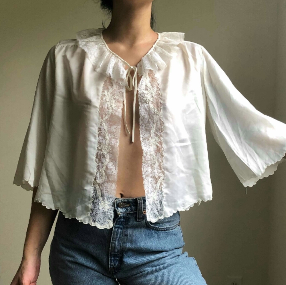 vintage lacey blouse